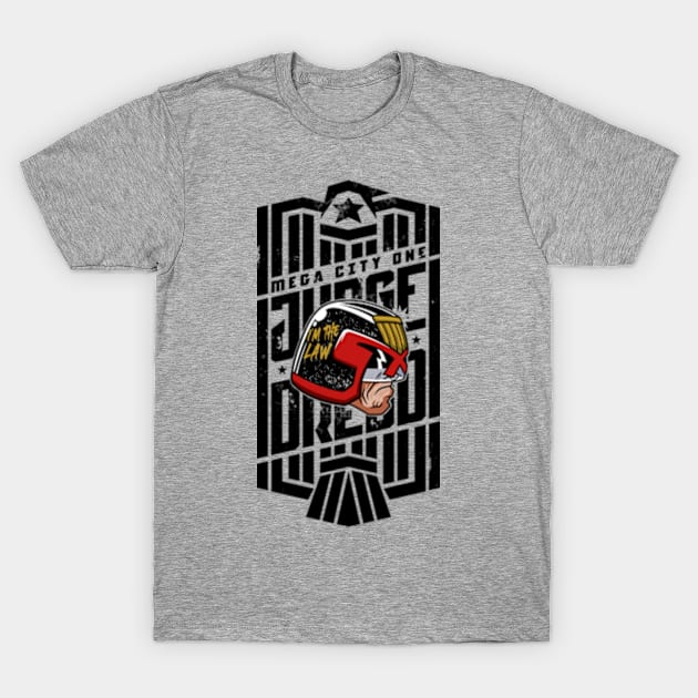 Judge Dredd is the law T-Shirt by Playground